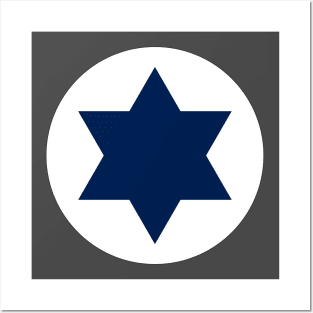 Roundel of the Israeli Air Force 2023 Posters and Art